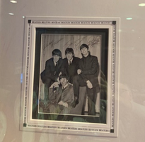 BEATLES RARE signed photograph